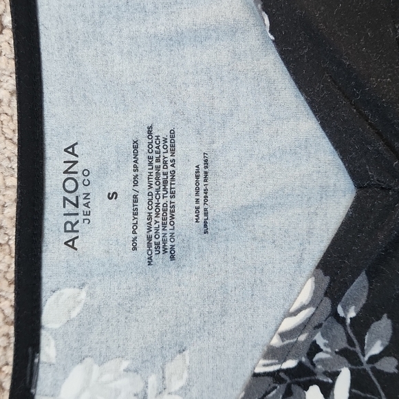 Arizona black floral summery dress - Picture 3 of 7